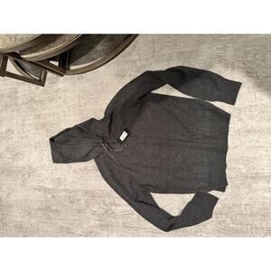 NWT Rag & Bone Men's “Peter” Gray Cashmere Hoodie Sweater sz M